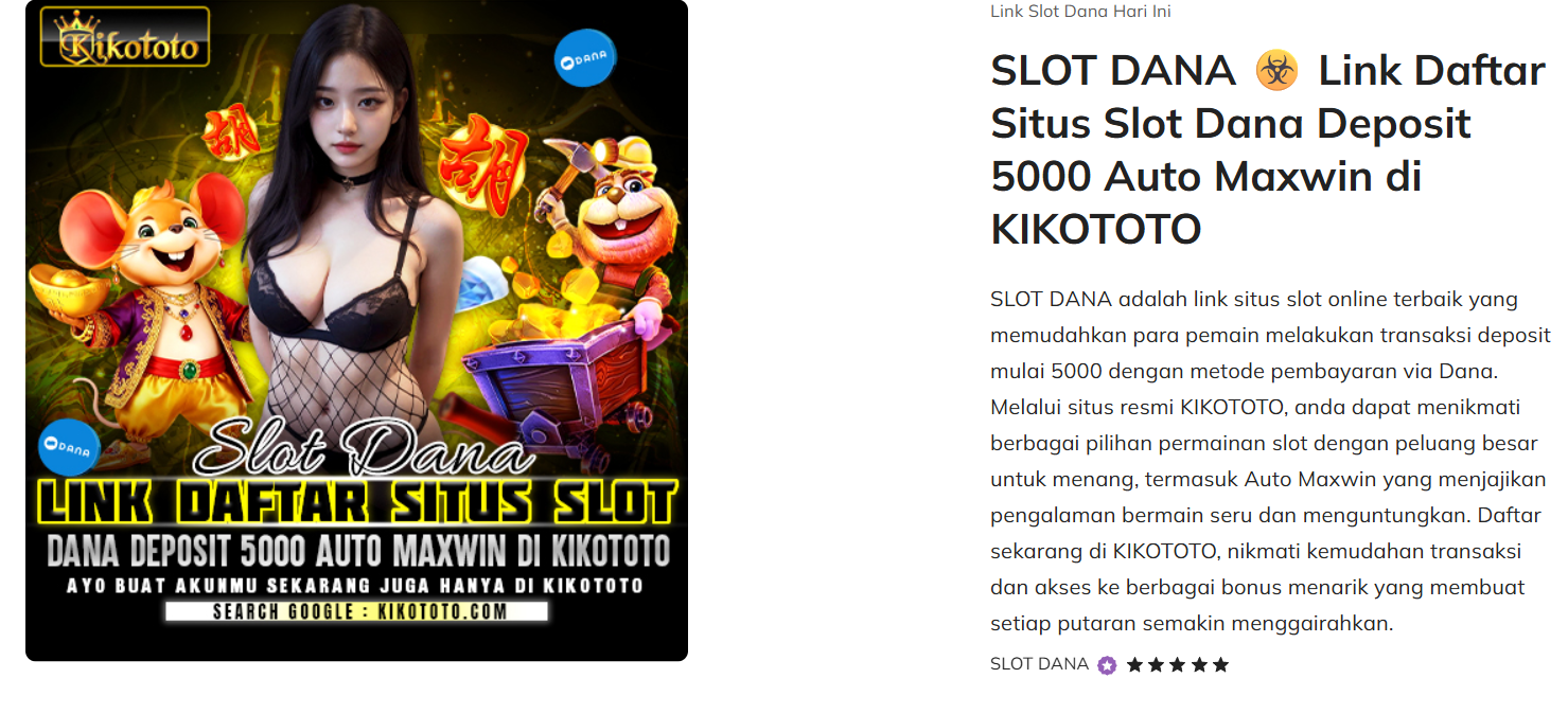 Kikototo Situs Slot: Informational Overview of Online Slot Platforms